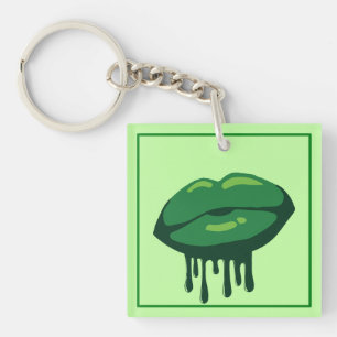 Happy Kiss Day Key Ring