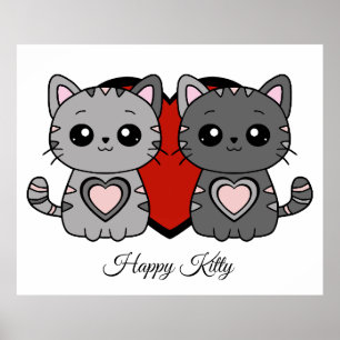 Happy Kitty 1 Poster