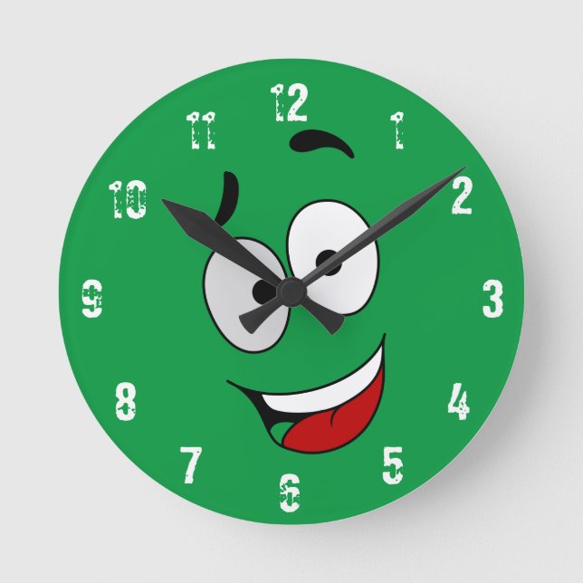 Happy Kook Art Clock - Wall Clock (Front)