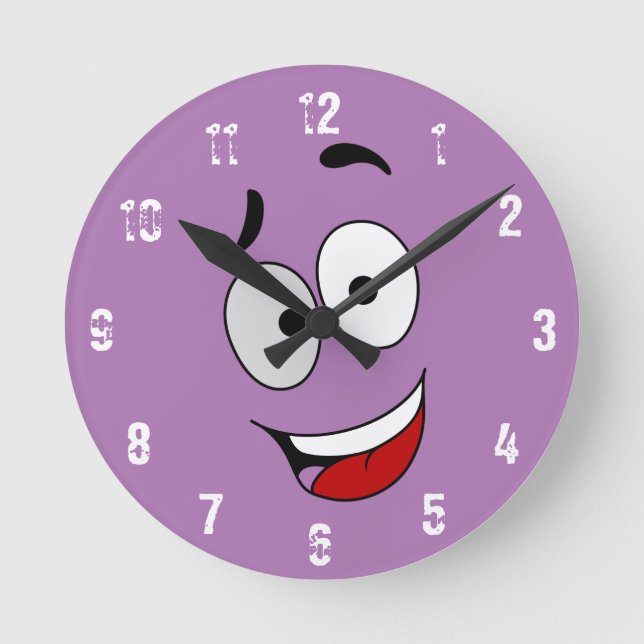 Happy Kook Art Clock - Wall Clock (Front)