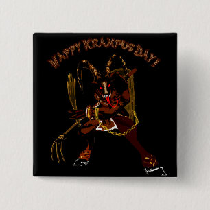 Happy Krampus Day Button