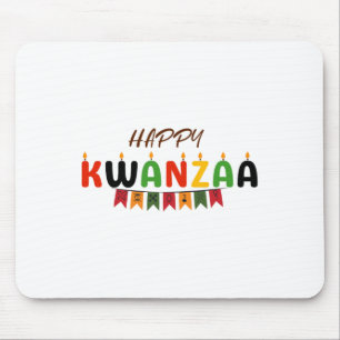Happy Kwanzaa - 7 Principles Of Kwanzaa Tees Mouse Pad