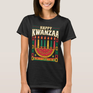 Happy Kwanzaa - African American Family Matching P T-Shirt