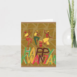 Happy Kwanzaa Blank Card
