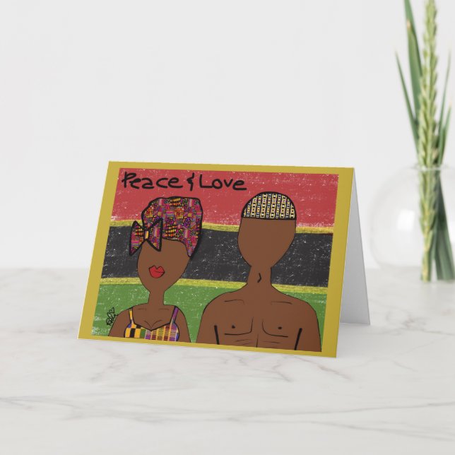 Happy Kwanzaa Card (Front)