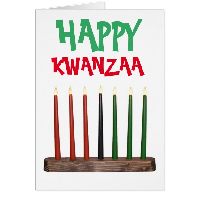 Happy Kwanzaa Card (Front)