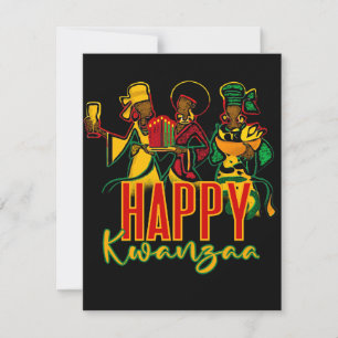 Happy Kwanzaa celebration Holiday Card