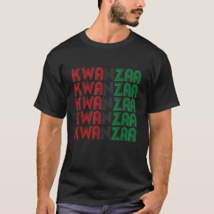 Happy Kwanzaa Cool Black Culture Africa Celebratio T-Shirt