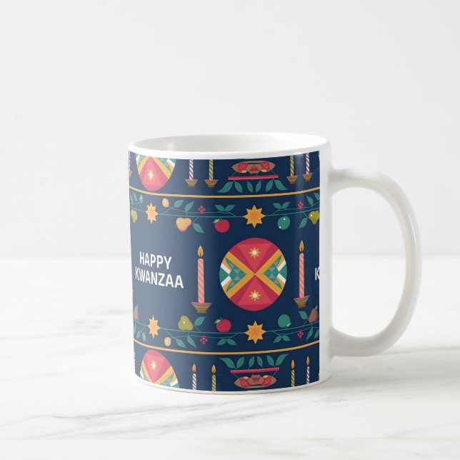 Happy Kwanzaa Gift Coffee Mug (Right)