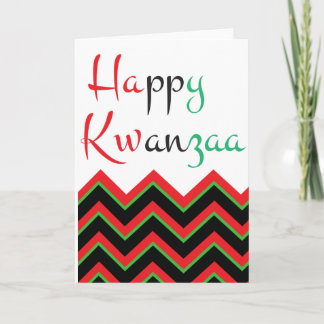 Happy Kwanzaa Holiday Card