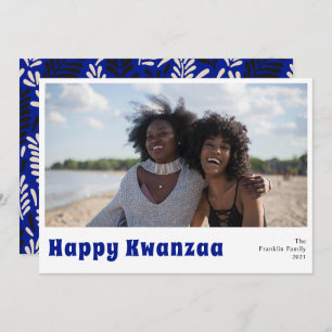 Happy Kwanzaa Holiday Photo Card