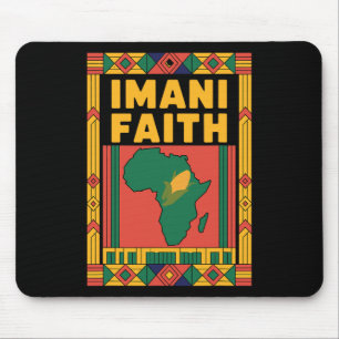 Happy Kwanzaa Kinara-seven Candles Principles Of K Mouse Pad