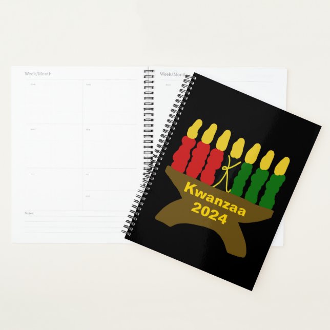 Happy Kwanzaa Planner (Display)