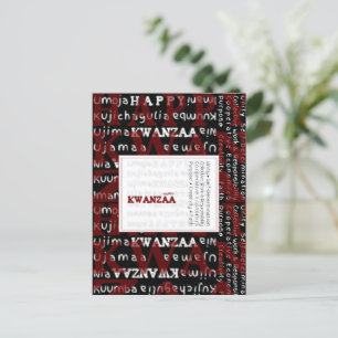 Happy Kwanzaa Postcard