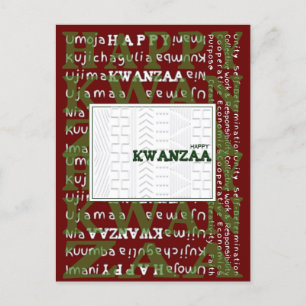 Happy Kwanzaa Postcard