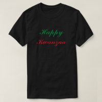 Happy Kwanzaa Red Green Black Custom