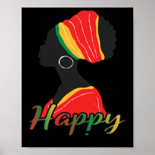 Happy Kwanzaa Seven Principles Of Kwanzaa African  Poster