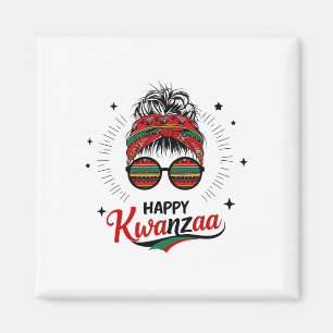 Happy Kwanzaa Seven Principles Of Kwanzaa Messy Bu Magnet