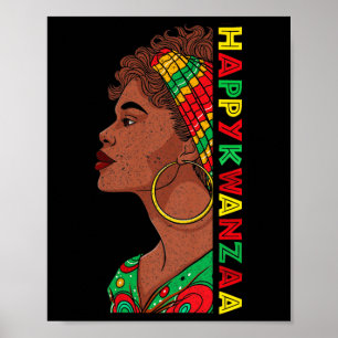 Happy Kwanzaa Seven Principles Of Kwanzaa Women 9  Poster
