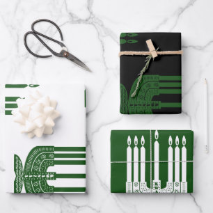 Happy Kwanzaa Wrapping Paper Sheet