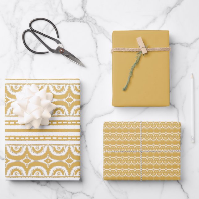Happy Kwanzaa Wrapping Paper Sheet (Front)
