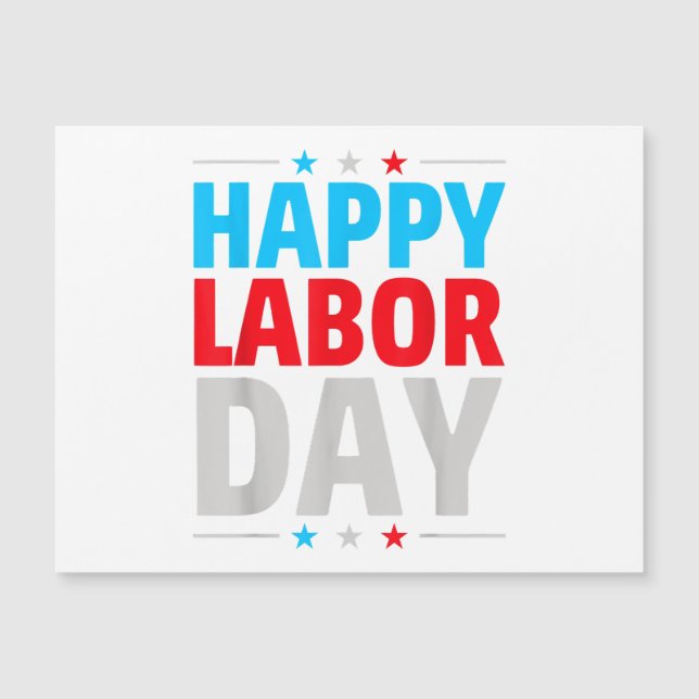 Happy Labour Day! (Front)