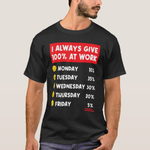 Happy Labour Day 100 Percent At Work Officer Mum W T-Shirt