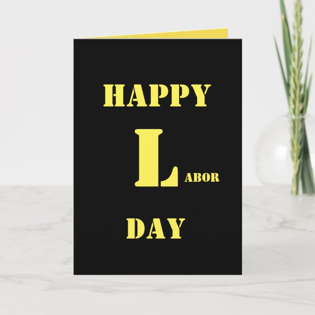 happy labour day 2017 greeting cards (Front)