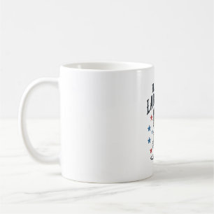 Happy Labour Day Cat Worker Patriotic Vintage Desi Coffee Mug