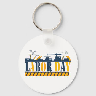 happy labour day for real american workers  key ring