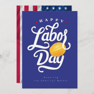 Happy Labour Day Holiday Card