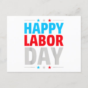 Happy Labour Day! Holiday Postcard