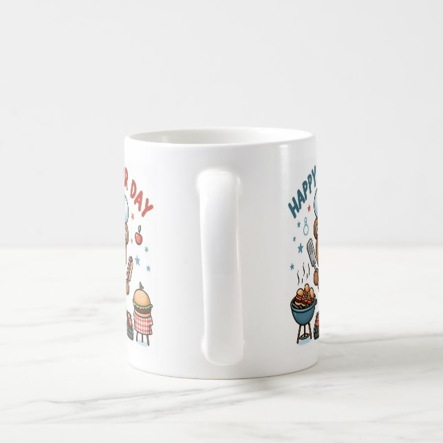 Happy Labour Day Mug Cups (Handle)