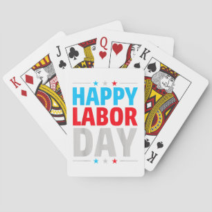 Happy Labour Day! Playing Cards
