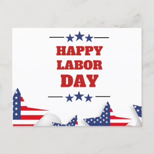 Happy Labour Day Postcard