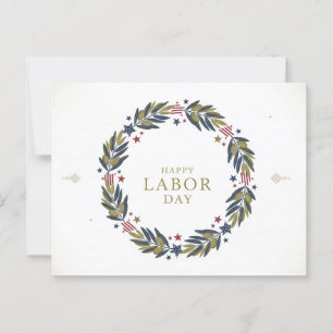 Happy Labour Day Postcard