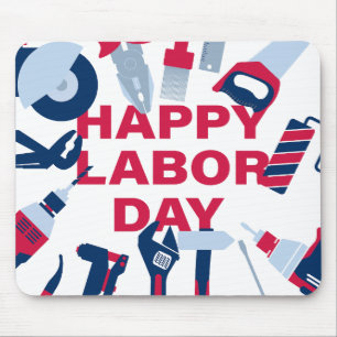 Happy labour day Weekend Mouse Pad