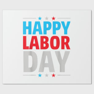 Happy Labour Day! Wrapping Paper
