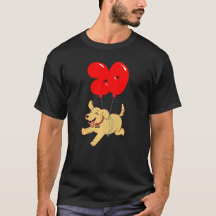 Happy Labrador  20th Birthday  Kids Balloon Party T-Shirt