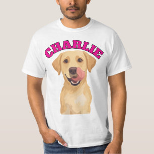 Happy Labrador Licking Nose T-Shirt