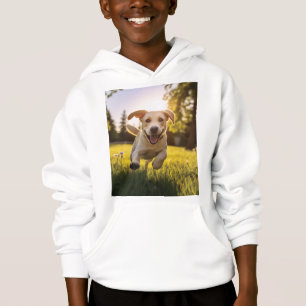 Happy Labrador Puppy Running 