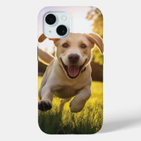 Happy Labrador Puppy Running