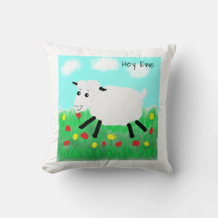 Happy Lamb Cute Cushion