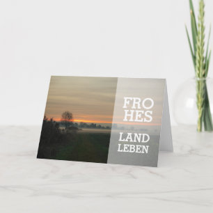 Happy Land Life Holiday Card