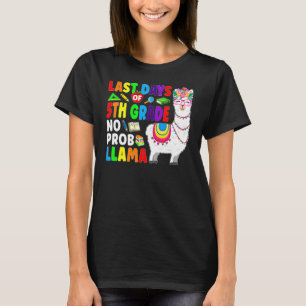 Happy Last Day Of 5th Grade Teacher Student Gradua T-Shirt