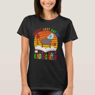 Happy Last Day Of Kindergarten 2023 Teachers Stude T-Shirt