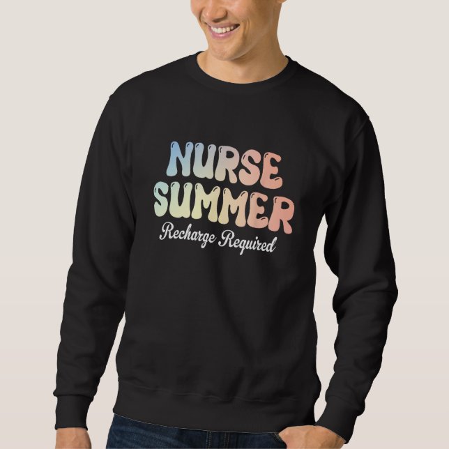 Happy last day of medical nurse student graduation sweatshirt (Front)
