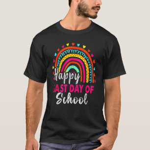 Happy Last Day Of School Goodbye School Hello Sum T-Shirt