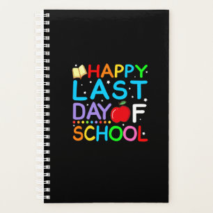 Happy Last Day Of School Graduation Planner
