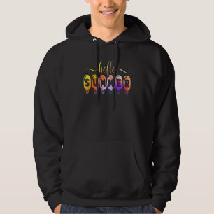 Happy Last Day Of School Hello Summer  Ice Cream Hoodie